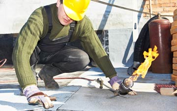 Dry Sandford flat roof construction